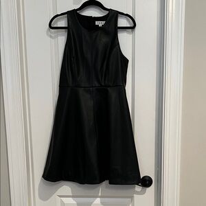 THML Sleek Black Mini Dress